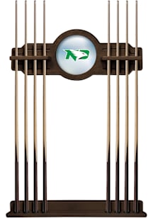 North Dakota Fighting Hawks Solid Wood Cue Rack Pool Table