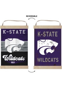 KH Sports Fan K-State Wildcats Reversible Banner Sign