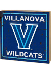 KH Sports Fan Villanova Wildcats Rusted Block Sign
