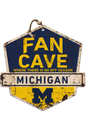KH Sports Fan Michigan Wolverines Fancave Sign