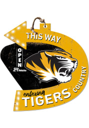 KH Sports Fan Missouri Tigers Arrow Sign