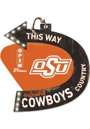KH Sports Fan Oklahoma State Cowboys Arrow Sign