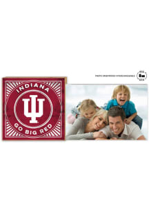 Indiana Hoosiers Floating Sign Picture Frame