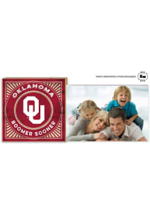 Oklahoma Sooners Floating Sign Picture Frame