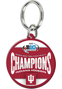Indiana Hoosiers 2025 Big 10 Champions Keychain - White