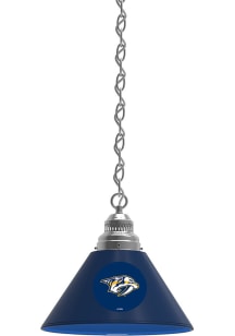 Nashville Predators Single Silver Billiard Lamp