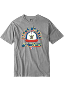 Summit Sportswear Durham Bulls Grey COPA 2025 Short Sleeve T Shirt