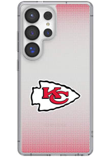 Kansas City Chiefs Linen Galaxy Clear Phone Cover