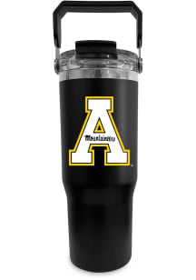 Appalachian State Mountaineers Bucket Stainless Steel Tumbler - Black