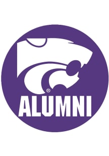 Purple K-State Wildcats 3&quot; Alumni Button