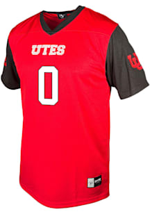 Logan Fano  Genuine Collective Utah Utes Red Football NIL Football Jersey