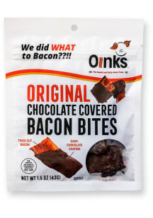 CO BROWN Oinks Chocolate Covered Bacon Bites CNDY