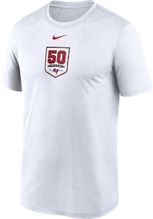 Nike Tampa Bay Buccaneers White 50th Anniversary Legend Short Sleeve T Shirt