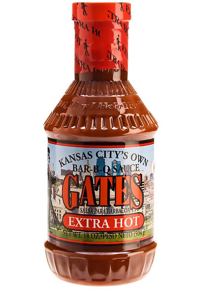 Gates Extra Hot BarBQ Sauce 18oz