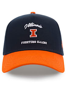 Illinois Fighting Illini 2T Tradition Adjustable Hat - Navy Blue
