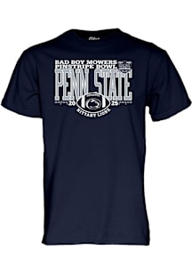 Blue 84 Penn State Nittany Lions Navy Blue 2025 Pinstripe Bowl Short Sleeve T Shirt