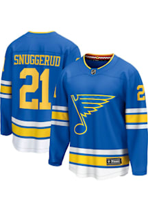 Jimmy Snuggerud St Louis Blues Mens Light Blue Home Hockey Jersey
