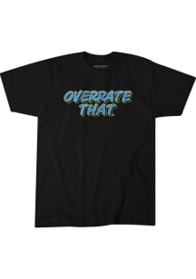 Indiana Pacers Black BreakingT Overrate That Short Sleeve Fashion Player T Shirt
