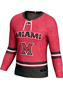 ProSphere Miami RedHawks Youth Red Vigor Hockey Hockey Jersey