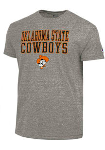 Champion Oklahoma State Cowboys Dark Grey Tri-Blend Short Sleeve Fashion T Shirt