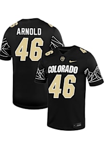 Elliott Arnold  Nike Colorado Buffaloes Black Football NIL Game Football Jersey