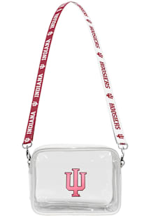 Indiana Hoosiers Fanny Fan Womens Clear Tote