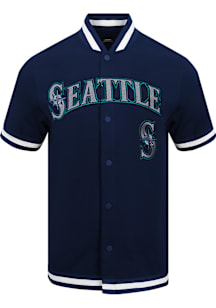 Pro Standard Seattle Mariners Mens Blue Classic Baseball Jersey