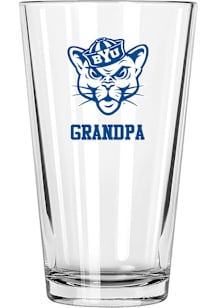 BYU Cougars Grandpa 16 oz Pint Glass - White