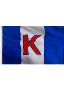 Kansas Jayhawks 3x5 Game Day Grommet Applique Flag