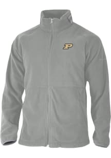 Mens Purdue Boilermakers Grey Columbia Everest Ridge Long Sleeve Full Zip Jacket