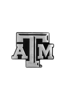 Texas A&amp;M Aggies Stainless Steel Car Emblem - Silver