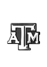 Texas A&M Aggies Chrome Car Emblem - Silver