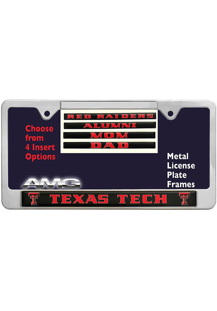 Texas Tech Red Raiders 4 Pack Insert License Frame