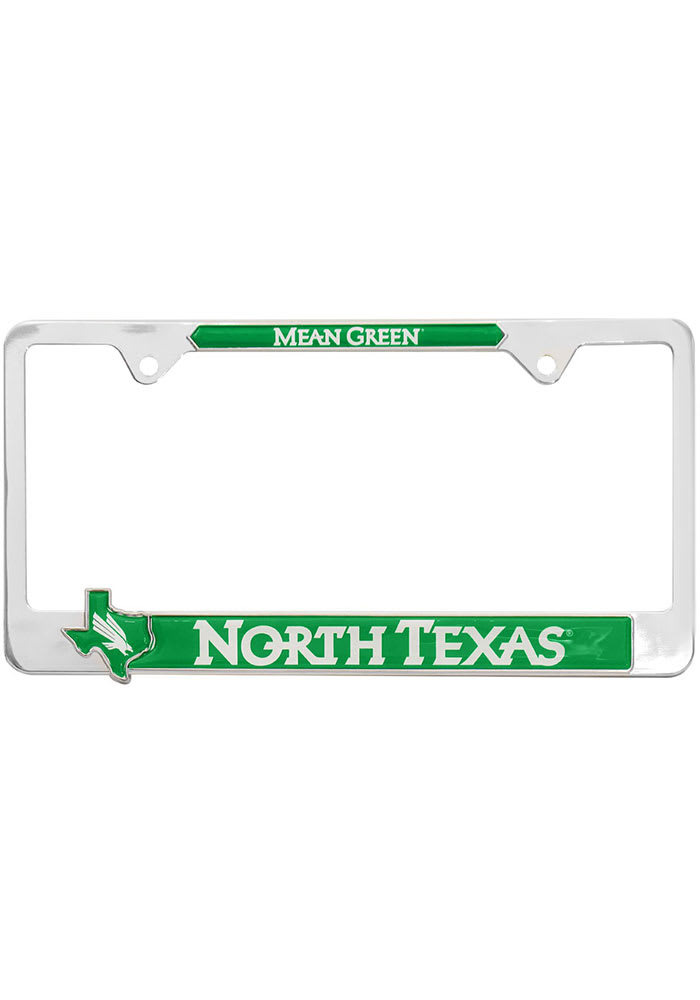 North Texas Mean Green State Pride License Frame