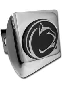 Silver Penn State Nittany Lions Chrome Hitch Cover