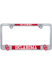Oklahoma Sooners Metal License Frame