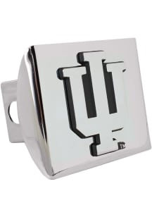 Indiana Hoosiers Chrome Car Accessory Hitch Cover