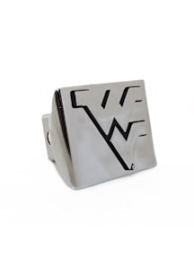 West Virginia Mountaineers Chrome Graphic Car Accessory Hitch Cover