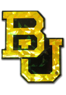 Baylor Bears Color Chrome Car Emblem - Green