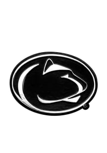 Penn State Nittany Lions Chrome Car Emblem - Black