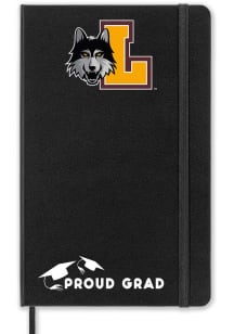Loyola Ramblers Proud Grad team logo Notebook and Folder - Black
