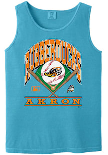 Summit Sportswear Akron RubberDucks Teal Homefield Short Sleeve T Shirt