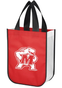Red Maryland Terrapins Yoga Tote Reusable Bag
