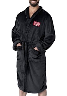 Indiana Hoosiers Black 2025 CFP National Champions Silk Touch Bathrobes