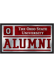 Ohio State Buckeyes Alumni Hanging Back Bar Mirror
