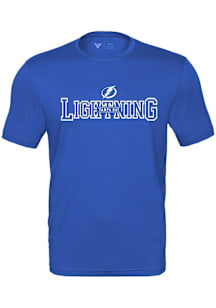 Levelwear Tampa Bay Lightning Blue Anthem Journey Short Sleeve T Shirt