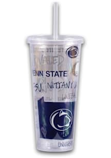 Penn State Nittany Lions 22oz Icon Acrylic Straw Tumbler