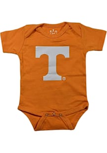 Little King Tennessee Volunteers Baby Orange Game Day Short Sleeve One Piece