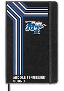 Middle Tennessee Blue Raiders School Bound team logo Notebook and Folder - Black
