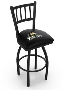 Wright State Raiders Swivel Counter Pub Stool - Black
